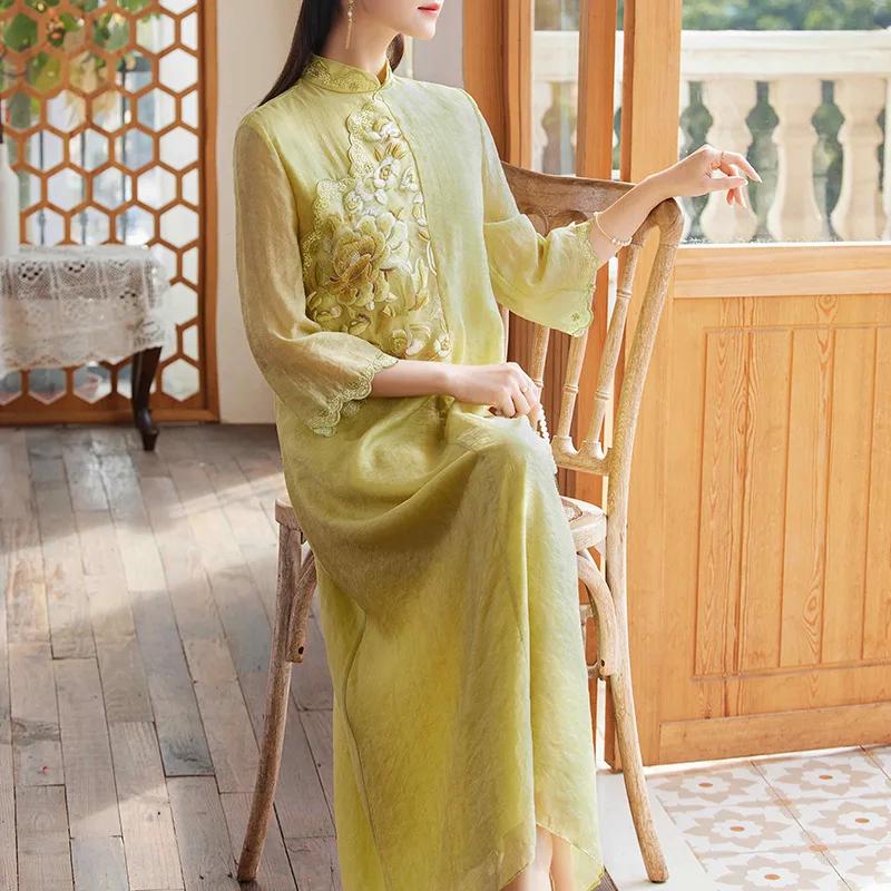      ξ Cheongsam 巹 Ʈ  ڼ a  ̵ Ƽ Qipao  Ƿ